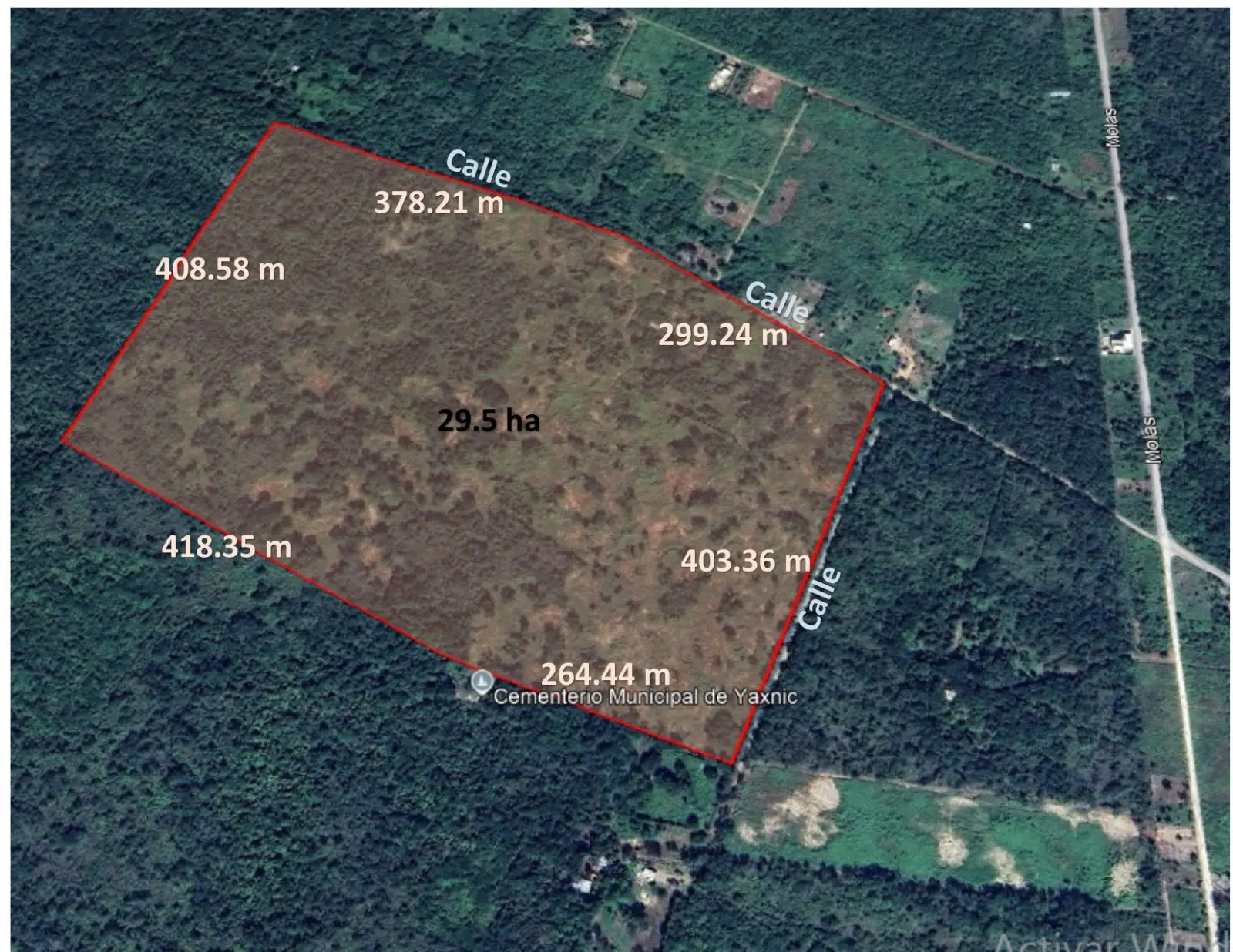 Terreno de 29.5 hectáreas en San José Tzal, Mérida Yucatán
