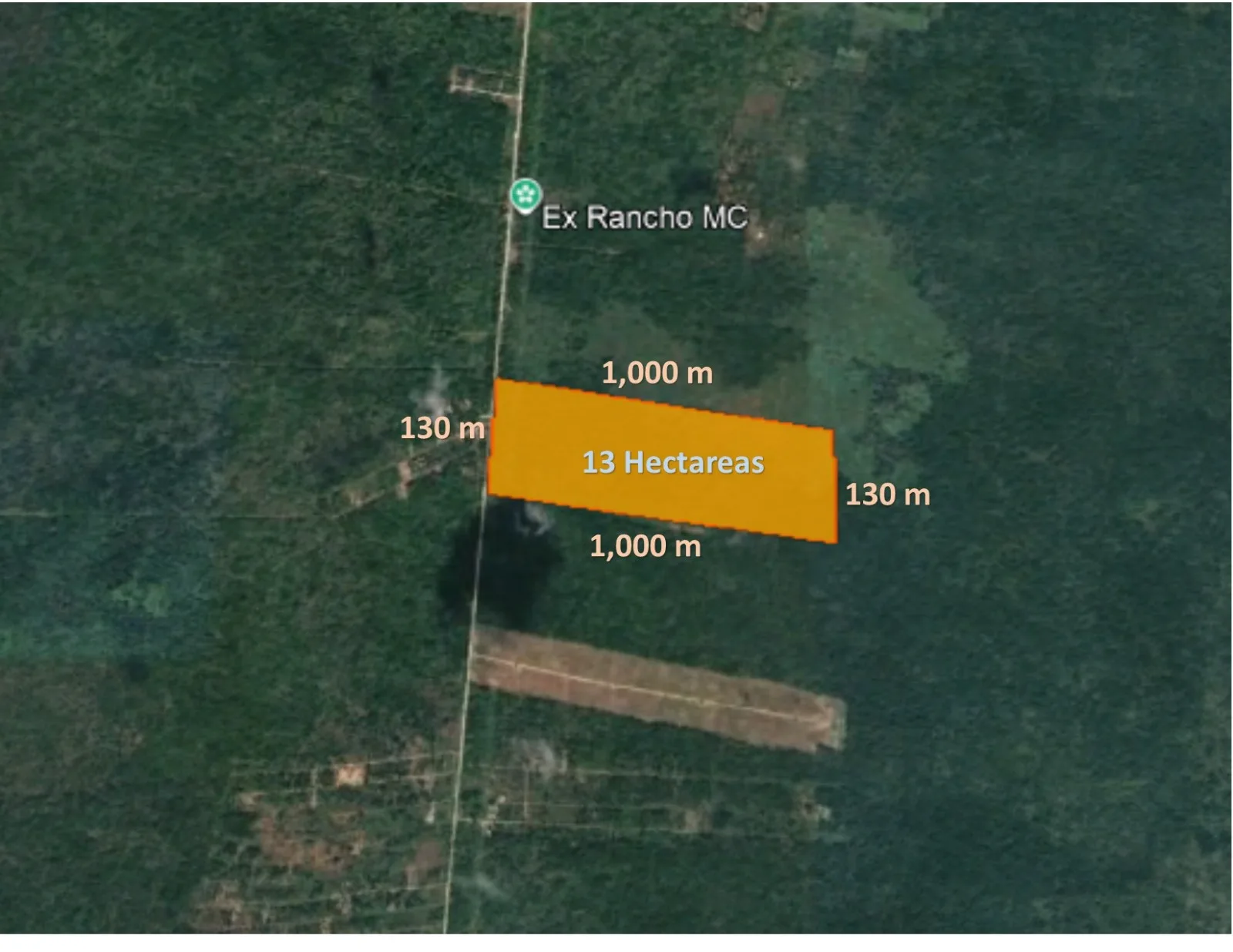 Terreno de 13 hectáreas en Molas, Mérida Yucatán